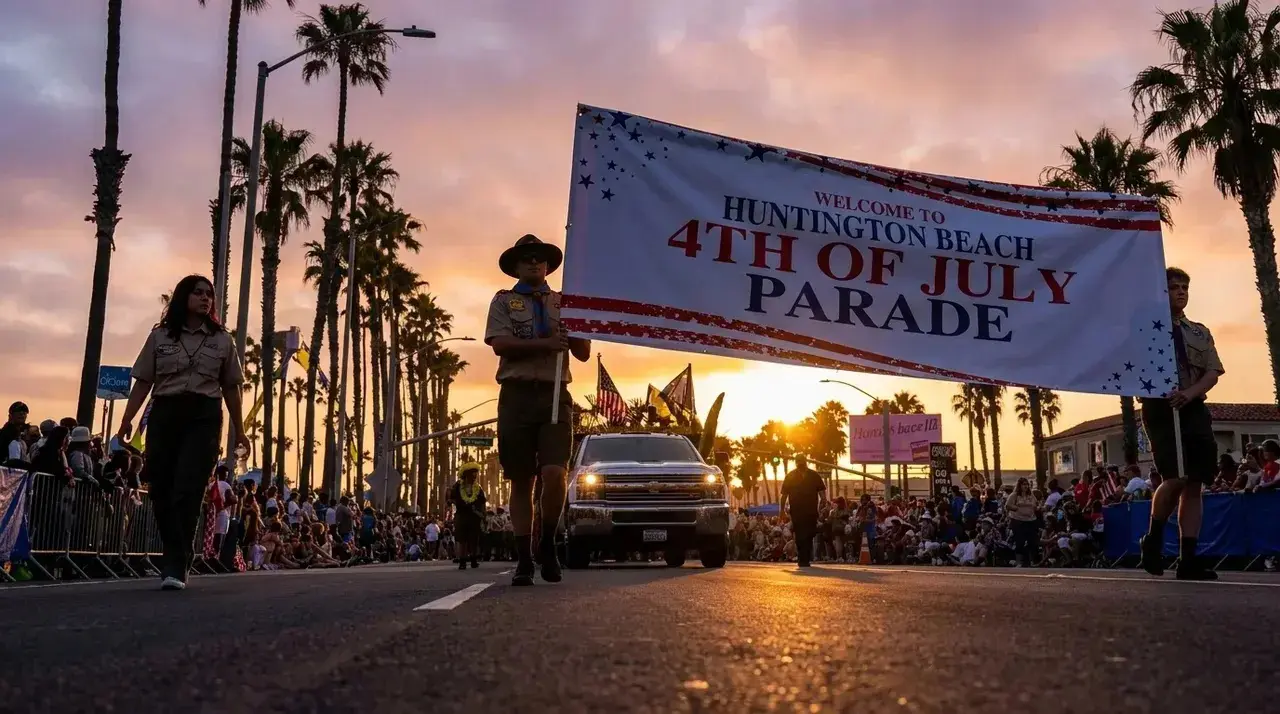 4th of July Parade in Huntington Beach, California