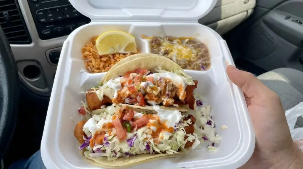 Baja Fish Tacos in Costa Mesa, California