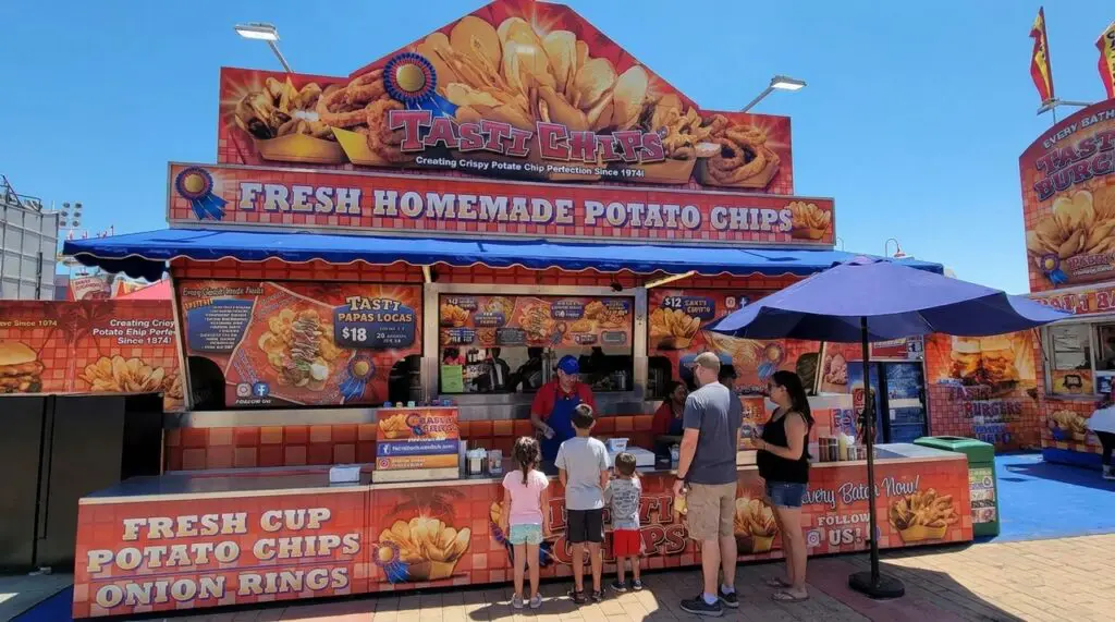 Food Stands at the OC Fair