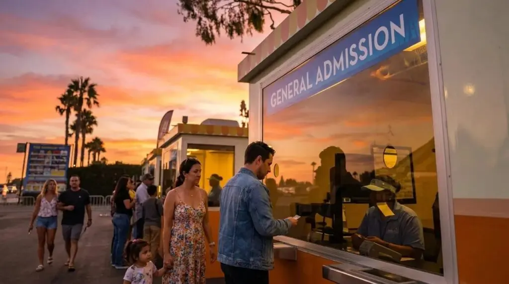 Orange County Fair Ticket Booth