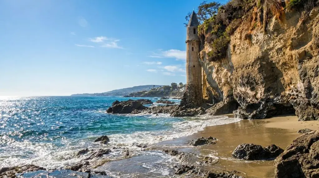 Pirates Cove Tower at Laguna Beach California