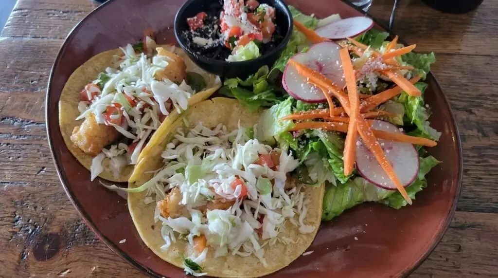 Sol Cocina Fish Tacos in Newport Beach