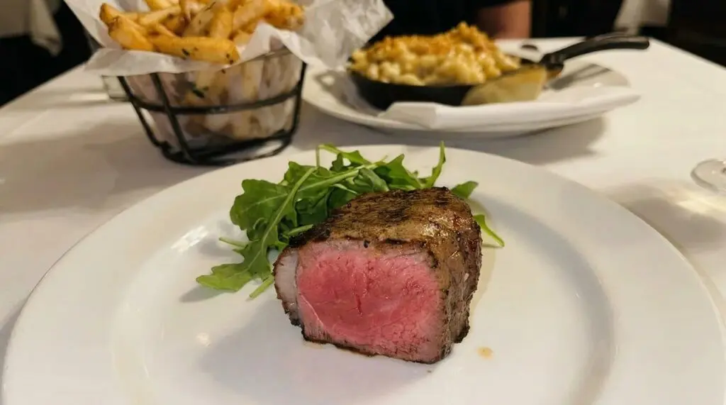 Filet Mignon at The Capital Grille