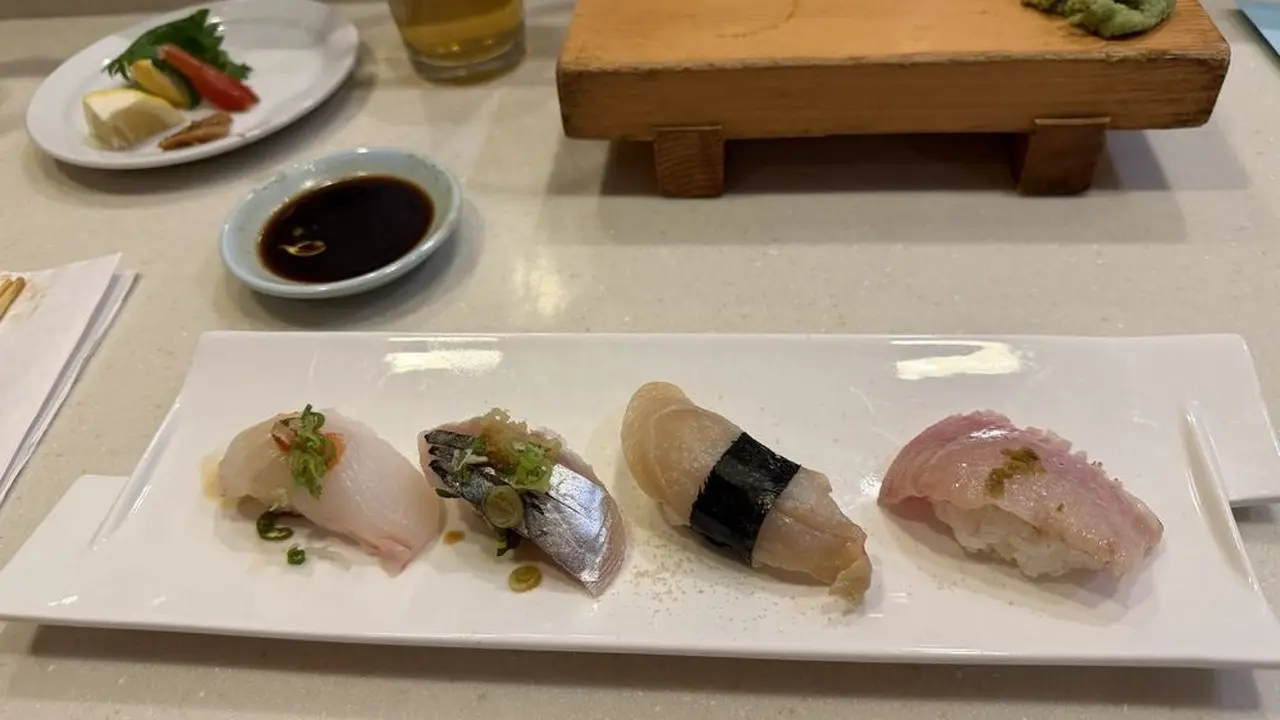 Seasonal nigiri course at Sushi Noguchi in Yorba Linda