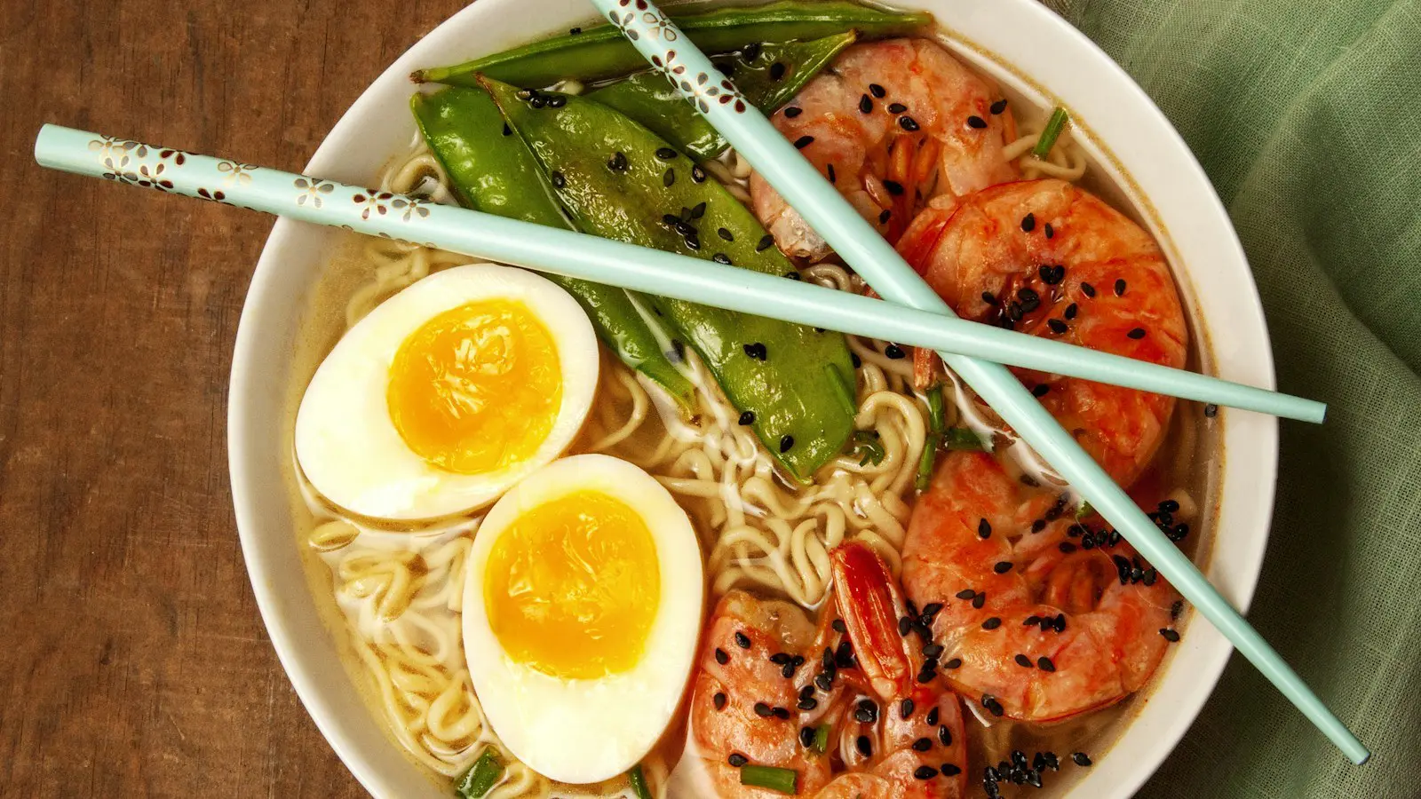 Bowl of Japanese ramen representing OC Japan Fair food vendors and umami festival eats